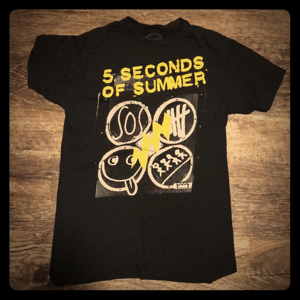 🔥5 Seconds of Summer Concert Tee